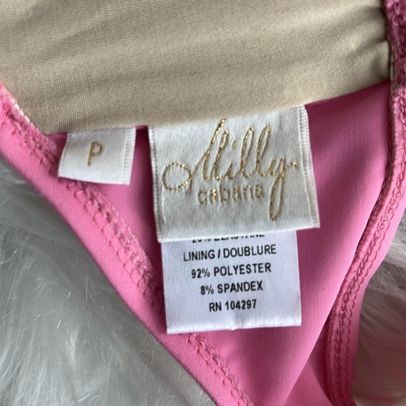 Milly Cabana Pastel Pink Bikini Top + Bottom - Picture 4 of 8